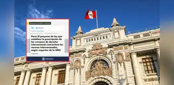 Ley que blinda crímenes de lesa humanidad atenta contra normas internacionales, según expertos de la ONU Ley que blinda crímenes de lesa humanidad atenta contra normas internacionales, según expertos de la ONU