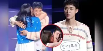 Jin de BTS es besado contra su voluntad por fan en evento en vivo y el incidente genera repudio en las redes Jin de BTS es besado contra su voluntad por fan en evento en vivo y el incidente genera repudio en las redes