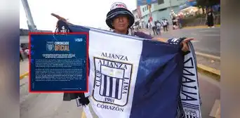 Alianza Lima emite polémico comunicado en contra la modificación de la ley concursal y apunta a congresistas Alianza Lima emite polémico comunicado en contra la modificación de la ley concursal y apunta a congresistas