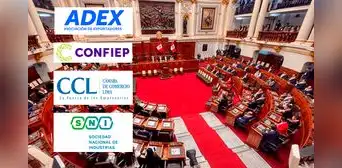 Gremios empresariales y sindicatos rechazan paquetazo de leyes que busca aprobar el Congreso