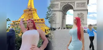 Deysi Araujo viaja a Francia y es troleada en redes por nombrar mal a Torre Eiffel: "Estoy en la Torre Fiel"