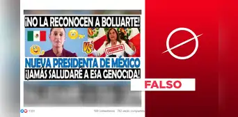 Claudia Sheinbaum no declaró en alusión a Dina Boluarte: "¡Jamás saludaré a esa genocida!" Claudia Sheinbaum no declaró en alusión a Dina Boluarte: "¡Jamás saludaré a esa genocida!"