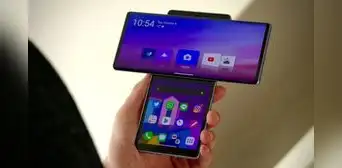 ¿Qué pasó con el LG Wing, el celular futurista que tenía una doble pantalla en forma de 'T'?