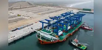 Megapuerto de Chancay se inaugura en noviembre: ¿cuál es su avance y cómo luce el terminal portuario? Megapuerto de Chancay se inaugura en noviembre: ¿cuál es su avance y cómo luce el terminal portuario?