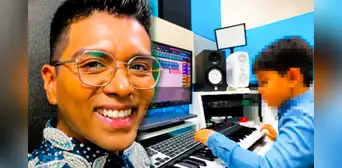 Hijo de Christian Yaipén deja en shock a fans del Grupo 5 por su talento para producir temas musicales