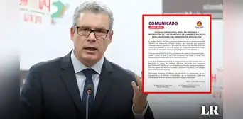 Colegio Médico exige a Morgan Quero que se retracte de sus declaraciones sobre abusos en el Amazonas Colegio Médico exige a Morgan Quero que se retracte de sus declaraciones sobre abusos en el Amazonas