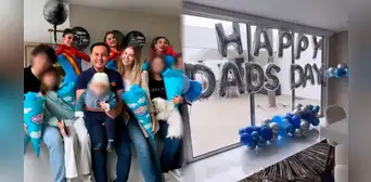 Brunella Horna sorprende a Richard Acuña por el Día del Padre: “Siempre pendiente de tus 5 bebés” Brunella Horna sorprende a Richard Acuña por el Día del Padre: “Siempre pendiente de tus 5 bebés”