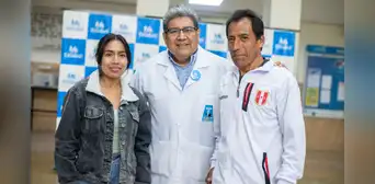 Padre salva la vida de su hija donándole un riñón para trasplante urgente en EsSalud Padre salva la vida de su hija donándole un riñón para trasplante urgente en EsSalud