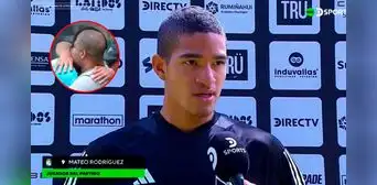 Alberto Rodríguez y el sentido mensaje a su hijo tras perder la final de la Copa Mitad del Mundo Alberto Rodríguez y el sentido mensaje a su hijo tras perder la final de la Copa Mitad del Mundo