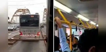ATU: bus del Metropolitano malogrado queda varado cerca de estación Caquetá en Rímac ATU: bus del Metropolitano malogrado queda varado cerca de estación Caquetá en Rímac