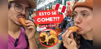 Argentinos visitan mercado de Lima para probar platos peruanos y se sorprenden con precios: “La papa rellena es muy cara” Argentinos visitan mercado de Lima para probar platos peruanos y se sorprenden con precios: “La papa rellena es muy cara”