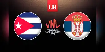 Resultado del juego de voleibol Cuba vs. Serbia: ¿cuánto quedó el juego de la Liga de Naciones de Vóley?