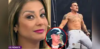 Karla Tarazona 'chotea' a Christian Domínguez y alaba pasos prohibidos de Chechito: "Está destronando al gusano" Karla Tarazona 'chotea' a Christian Domínguez y alaba pasos prohibidos de Chechito: "Está destronando al gusano"