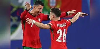 Cristiano Ronaldo logró un nuevo récord en el triunfo de Portugal sobre República Checa por la Eurocopa