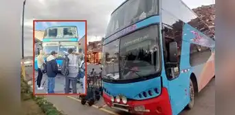 Chofer baleado por delincuentes en carretera de Cusco continua viaje para evitar asalto a pasajeros