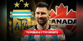 Argentina vs. Canadá vía TV Pública, Tyc Sports y Telefé por la Copa América 2024 Argentina vs. Canadá vía TV Pública, Tyc Sports y Telefé por la Copa América 2024