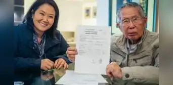 Alberto Fujimori se afilió a Fuerza Popular de cara a las próximas elecciones 2026