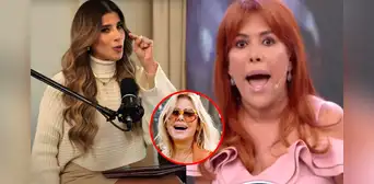 Magaly Medina arremete EN VIVO contra Yahaira Plasencia por decir que Gisela Valcárcel es "La reina del Perú”