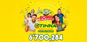 Resultados de La Tinka EN VIVO y sorteo de hoy, 19 de junio: sigue aquí números ganadores y pozo millonario Resultados de La Tinka EN VIVO y sorteo de hoy, 19 de junio: sigue aquí números ganadores y pozo millonario