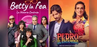 'Yo soy Betty, la fea' y 'Pedro el escamoso' estrenan sus segundas temporadas en la misma semana 'Yo soy Betty, la fea' y 'Pedro el escamoso' estrenan sus segundas temporadas en la misma semana