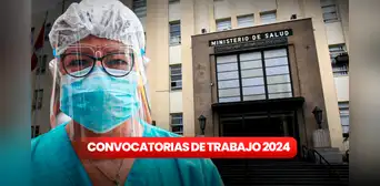 Minsa ofrece puestos de trabajo con sueldos de hasta S/10.000: ¿cómo postular? Minsa ofrece puestos de trabajo con sueldos de hasta S/10.000: ¿cómo postular?