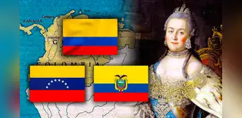 La emperatriz de Rusia que "inspiró" los colores de la Gran Colombia y que usan las banderas de Colombia, Ecuador y Venezuela La emperatriz de Rusia que "inspiró" los colores de la Gran Colombia y que usan las banderas de Colombia, Ecuador y Venezuela