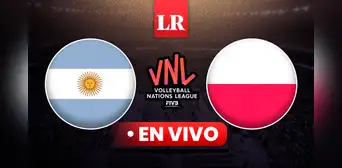 [ESPN 2 EN VIVO] Vóley Argentina vs. Polonia ONLINE, Volleyball Nations League 2024: hora y transmisión del partido
