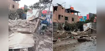 A un mes de explosión en grifo de VMT familias afectadas aún no son indemnizados: "Nuestra casa sigue en escombros" A un mes de explosión en grifo de VMT familias afectadas aún no son indemnizados: "Nuestra casa sigue en escombros"