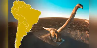 El país de Sudamérica que cuenta con el monumento al dinosaurio más grande del mundo: pesa 15 toneladas El país de Sudamérica que cuenta con el monumento al dinosaurio más grande del mundo: pesa 15 toneladas