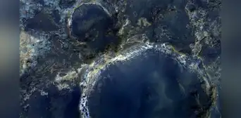 Los paisajes metálicos en Marte que fotografió la ESA revelan una historia de hace 3.600 millones de años Los paisajes metálicos en Marte que fotografió la ESA revelan una historia de hace 3.600 millones de años