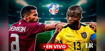 PARTIDO Venezuela vs. Ecuador EN VIVO, Copa América: a qué hora juegan, dónde ver y alineaciones PARTIDO Venezuela vs. Ecuador EN VIVO, Copa América: a qué hora juegan, dónde ver y alineaciones