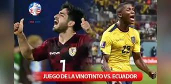 Juego de la Vinotinto vs. Ecuador HOY EN VIVO vía Televen: ¿a qué hora juega Venezuela por Copa América 2024?