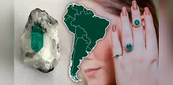 El país de Sudamérica con mayor producción de esmeraldas en el mundo: supera a Brasil El país de Sudamérica con mayor producción de esmeraldas en el mundo: supera a Brasil