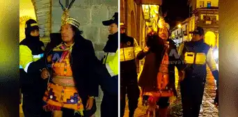 Encuentran a hombre ebrio disfrazado de inca en Cusco y le dicen: “Ayar Huasca previas al Inti Raymi” Encuentran a hombre ebrio disfrazado de inca en Cusco y le dicen: “Ayar Huasca previas al Inti Raymi”