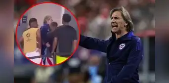 Revelan que Ricardo Gareca se habría molestado porque no saludó a jugadores de Perú antes del Perú vs Chile