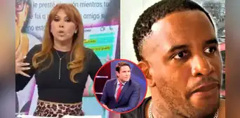 Magaly Medina arremete contra Jefferson Farfán por sus ataques a 'Paco': “En un set de TV lo sacarán con escoba” Magaly Medina arremete contra Jefferson Farfán por sus ataques a 'Paco': “En un set de TV lo sacarán con escoba”