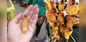 Taste Atlas califica como los PEORES a los anticuchos de suri: “Plato de insectos” Taste Atlas califica como los PEORES a los anticuchos de suri: “Plato de insectos”
