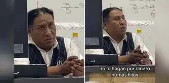 Profesor peruano dio inspirador consejo a postulantes de Medicina: “No lo hagan por dinero, salven vidas” Profesor peruano dio inspirador consejo a postulantes de Medicina: “No lo hagan por dinero, salven vidas”