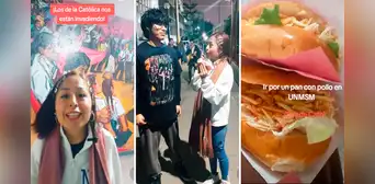 Alumnos de la PUCP van a San Marcos a comprar pan con pollo y les dicen: “Por su culpa ya lo subieron S/0,50” Alumnos de la PUCP van a San Marcos a comprar pan con pollo y les dicen: “Por su culpa ya lo subieron S/0,50”