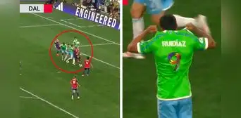 ¡Apareció el goleador! Ruidíaz marcó espectacular golazo de cabeza y su equipo remontó en la MLS