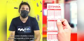 Peruano que ganó S/50.000 de LA TINKA asombra con su increíble estrategia: "No pierdo la rutina" Peruano que ganó S/50.000 de LA TINKA asombra con su increíble estrategia: "No pierdo la rutina"