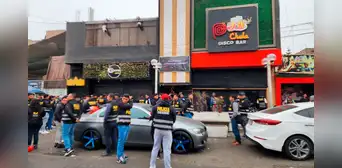 Más de 100 personas detenidas en discoteca de San Juan de Lurigancho: se encontró drogas y armas de fuego Más de 100 personas detenidas en discoteca de San Juan de Lurigancho: se encontró drogas y armas de fuego