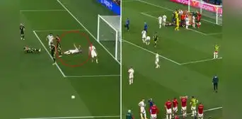 Tensión en la Eurocopa: jugador de Hungría recibió fuerte golpe, quedó inconsciente y fue retirado en camilla Tensión en la Eurocopa: jugador de Hungría recibió fuerte golpe, quedó inconsciente y fue retirado en camilla