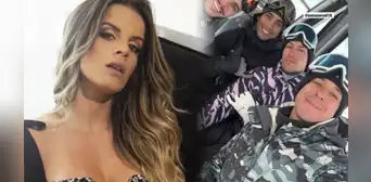 ¿Y Alejandra Baigorria? Said Palao viaja a Chile con sus compañeros de ‘EEG’ y se divierten en la nieve