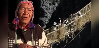 Victoriano Arizapana: el ingeniero andino de Perú que construye obras con técnicas incas