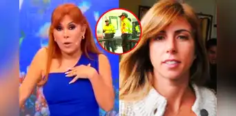 Magaly Medina difunde imágenes inéditas de Fiorella Cayo enmarrocada en la comisaría tras ser detenida Magaly Medina difunde imágenes inéditas de Fiorella Cayo enmarrocada en la comisaría tras ser detenida