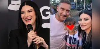 Laura Pausini se luce junto a su sobrino fanático de Alianza Lima con camiseta autografiada por Francesco Totti Laura Pausini se luce junto a su sobrino fanático de Alianza Lima con camiseta autografiada por Francesco Totti