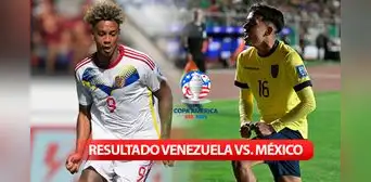 Resultado de Venezuela vs. México EN VIVO por la Copa América 2024: ¿cómo quedó el juego de la Vinotinto hoy?