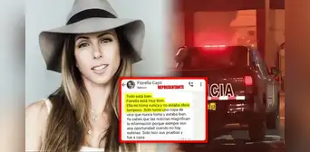 Representante de Fiorella Cayo resta importancia a detención por conducir ebria: “Solo tomó una copa de vino”