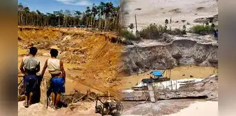 Cerca del 40% de la producción de oro se realiza a través de la minería ilegal